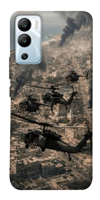 Чехол на Infinix Hot 12i Black hawk фото 1 из 1