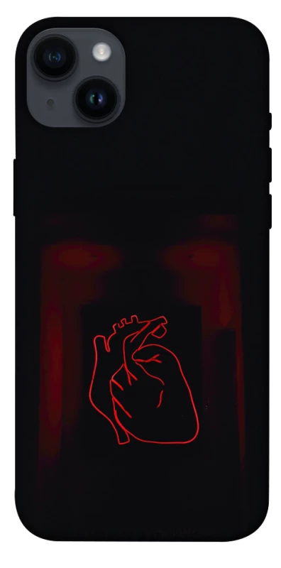 Чехол на Apple iPhone 14 Plus (6.7") Красное сердце фото 1 из 1