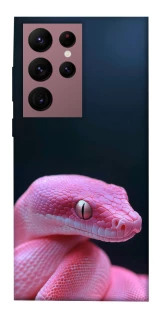 Чохол на Samsung Galaxy S22 Ultra Рожева змія фото 1 з 1