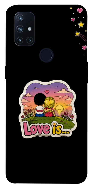 Чохол на OnePlus Nord N10 5G Love is ver.5 фото 1 з 1