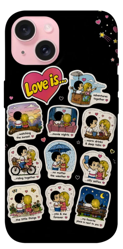 Чохол на Apple iPhone 15 (6.1") Love is ver.4 фото 1 з 1