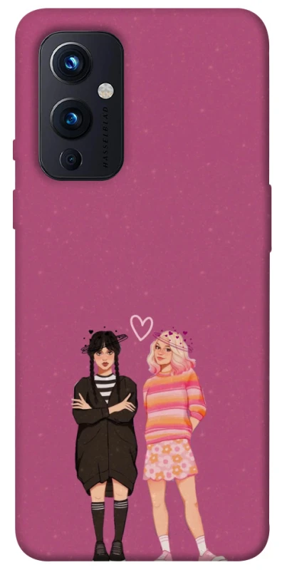 Чехол на OnePlus 9 Raven & Rainbow Wednesday фото 1 из 1