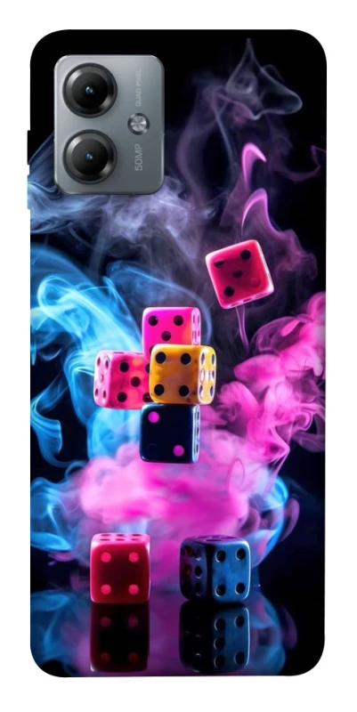 Чехол на Motorola Moto G14 Игральные кости фото 1 из 1