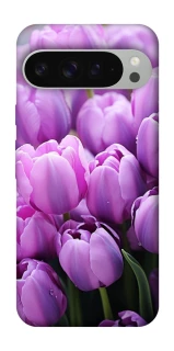 Чохол на Google Pixel 9 Pro XL Фіолетові тюльпани фото 1 з 1
