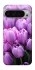 Чехол на Google Pixel 9 Pro XL Фиолетовые тюльпаны фото 1 из 1