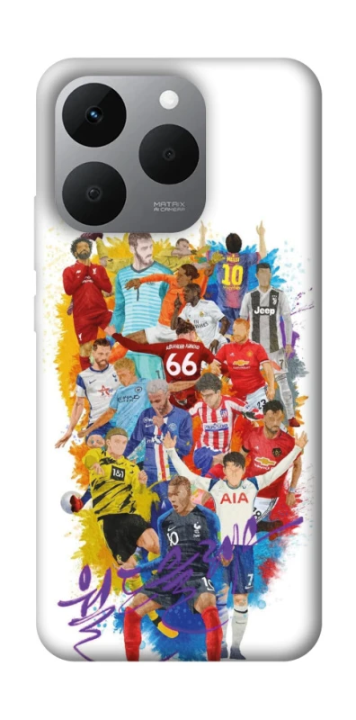 Чохол на Realme 15T Football Abstract v2 фото 1 з 1
