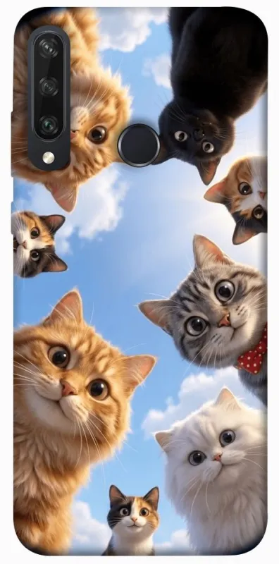 Чохол на Huawei Y6p Cats фото 1 з 1
