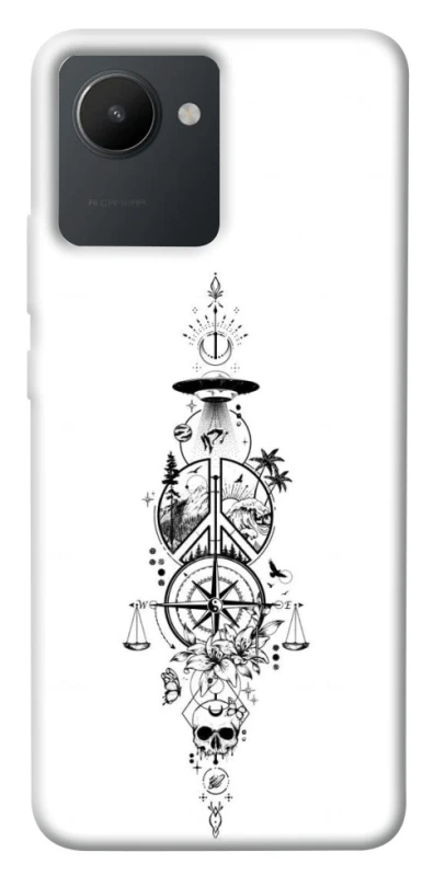 Чехол на Realme C30 Tattoo ver.7 фото 1 из 1