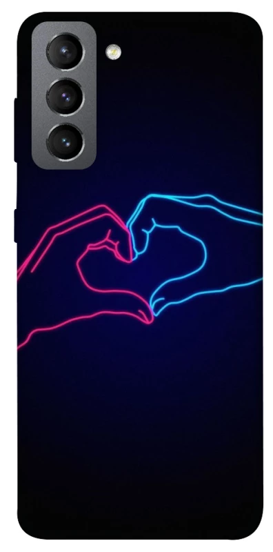 Чехол на Samsung Galaxy S21 FE Neon love фото 1 из 1