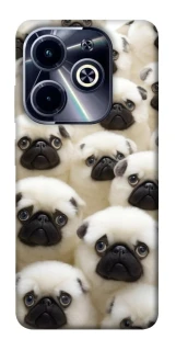 Чохол на Infinix Hot 40i Doggy Pug Love фото 1 з 1