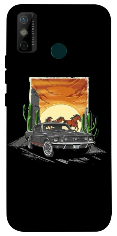 Чохол на TECNO Spark 6 Go Mustang ver.3 фото 1 з 1