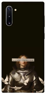 Чехол на Samsung Galaxy Note 10 Not afraid фото 1 из 1