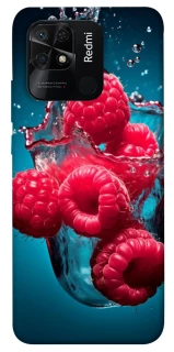 Чохол на Xiaomi Redmi 10C Малинка у воді фото 1 з 1