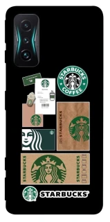 Чохол на Xiaomi Redmi K50 Gaming Starbucks coffee фото 1 з 1
