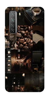 Чехол на Huawei Nova 7 SE Coffee collage ver.1 фото 1 из 1