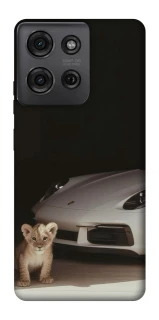 Чехол на Motorola Moto G75 Porsche white фото 1 из 1