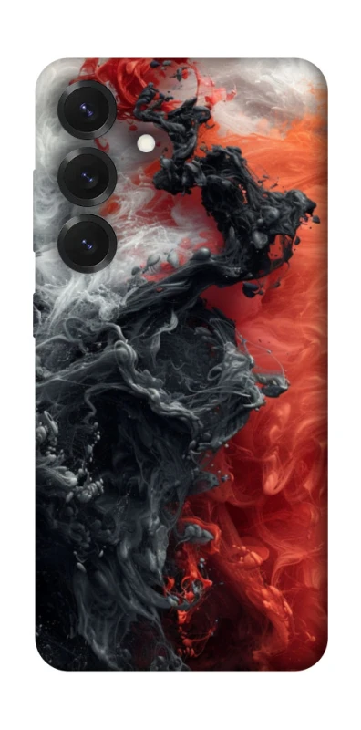 Чехол на Samsung Galaxy S26+ Black and Red фото 1 из 1