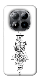 Чехол на Xiaomi Redmi Note 15 Pro 5G Tattoo ver.7 фото 1 из 1