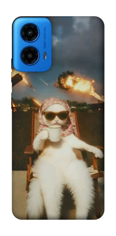 Чехол на Motorola Moto G45 Exploding Kittens ver.1 фото 1 из 1