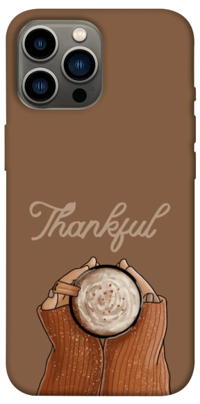 Чохол на Apple iPhone 12 Pro Max (6.7") Thankful coffee фото 1 з 1