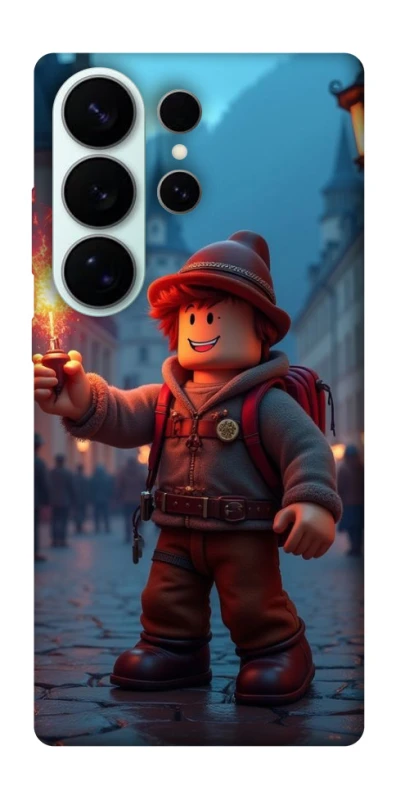 Чохол на Samsung Galaxy S26 Ultra Roblox Fire Logo Blue Flames фото 1 з 1