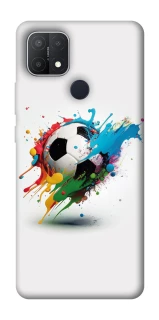 Чехол на Oppo A15s / A15 Football Ball ver3 фото 1 из 1