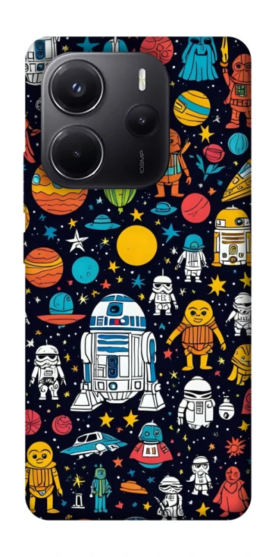 Чехол на Xiaomi Redmi Note 14 5G Star Wars background ver.2 фото 1 из 1