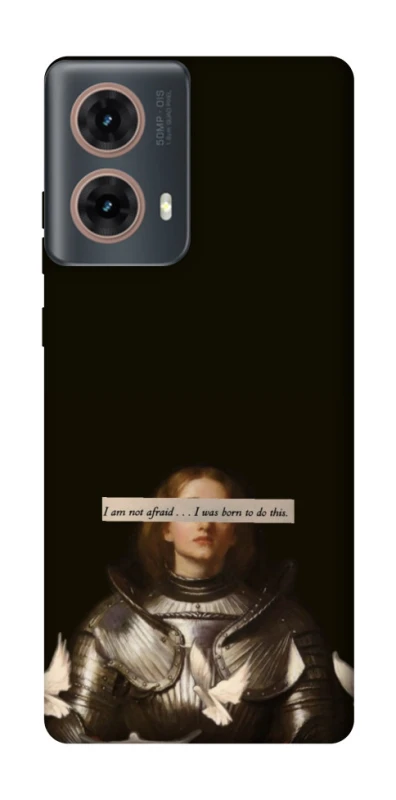 Чохол на Motorola Moto G85 Not afraid фото 1 з 1