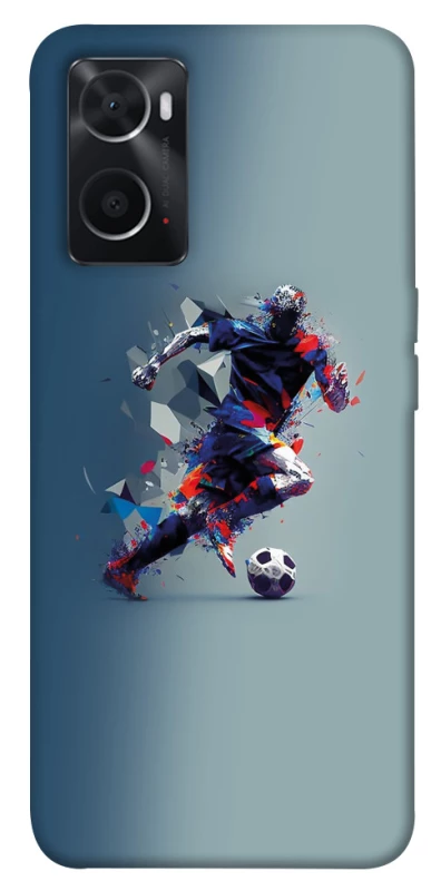 Чехол на Oppo A76 4G Футболист фото 1 из 1