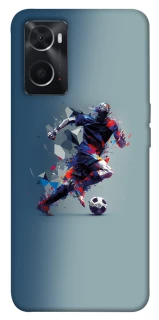 Чехол на Oppo A76 4G Футболист фото 1 из 1
