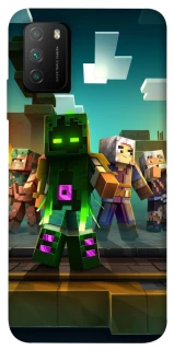 Чохол на Xiaomi Poco M3 Minecraft dungeon фото 1 з 1