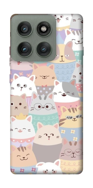 Чехол на Motorola Edge 60 Pro Funny Kittens ver.2 фото 1 из 1