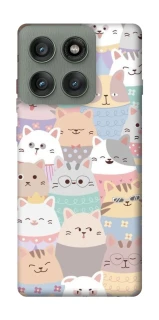 Чехол на Motorola Edge 60 Pro Funny Kittens ver.2 фото 1 из 1