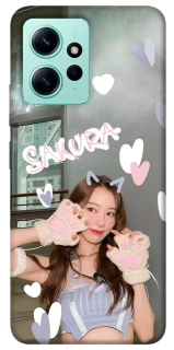 Чехол на Xiaomi Redmi Note 12 4G Sakura - LE SSERAFIM фото 1 из 1