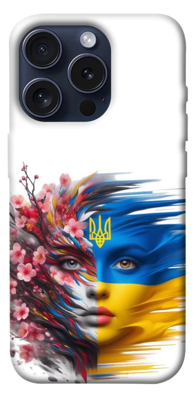 Чохол на Apple iPhone 15 Pro (6.1") Flowering Ukraine фото 1 з 1