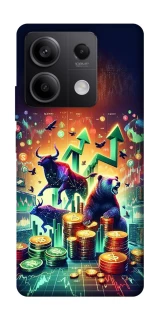 Чехол на Xiaomi Redmi Note 13 5G Crypto market фото 1 Чехол на Xiaomi Redmi Note 13 5G Crypto market фото 1 из 1