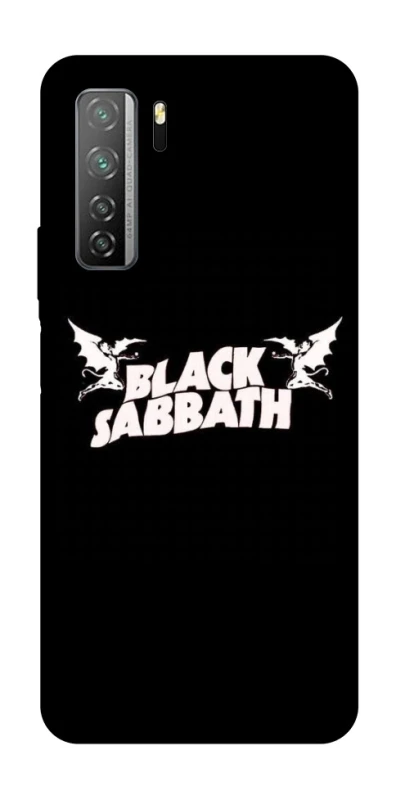 Чохол на Huawei Nova 7 SE Black Sabbath logo ver.2 фото 1 з 1