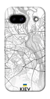 Чохол на Google Pixel 8a Kiev white map фото 1 з 1