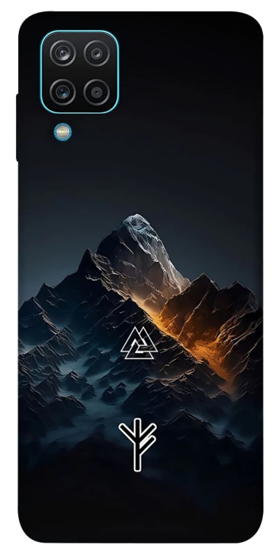 Чехол на Samsung Galaxy M12 Руны в горах фото 1 из 1