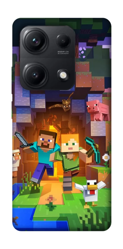 Чехол на Xiaomi Redmi Note 14S Minecraft game фото 1 из 1