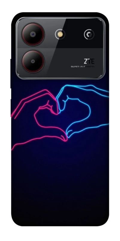 Чохол на ZTE Blade A54 4G Neon love фото 1 з 1