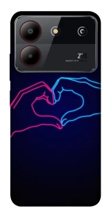 Чехол на ZTE Blade A54 4G Neon love фото 1 из 1