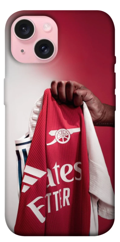 Чохол на Apple iPhone 15 (6.1") FC Arsenal v3 фото 1 з 1