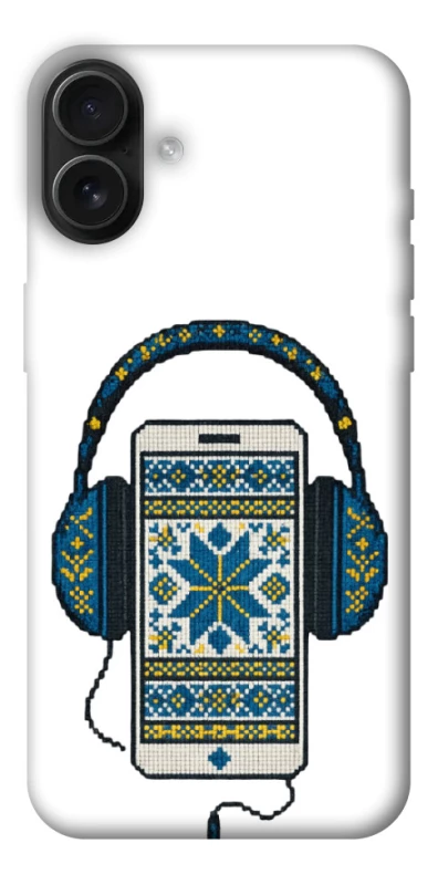 Чехол на Apple iPhone 16 Plus Современная вышиванка фото 1 из 1