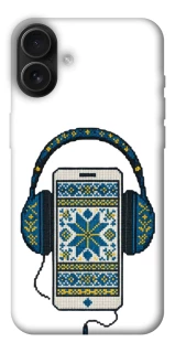 Чехол на Apple iPhone 16 Plus Современная вышиванка фото 1 из 1