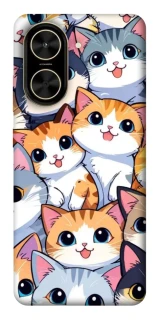 Чехол на Xiaomi Poco C71 Cute Cat v2 фото 1 из 1