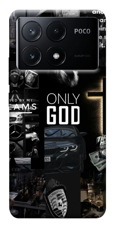 Чохол на Xiaomi Poco X6 Only God фото 1 з 1
