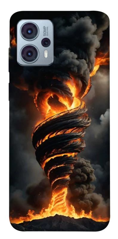 Чехол на Motorola Moto G23 Огненный торнадо фото 1 из 1