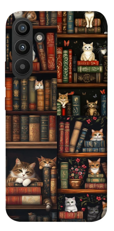 Чохол на Samsung Galaxy A34 5G Cats & Books фото 1 з 1