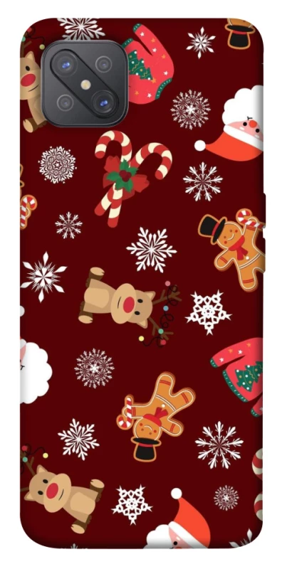 Чохол на Oppo A92s Новорічний v6 фото 1 з 1